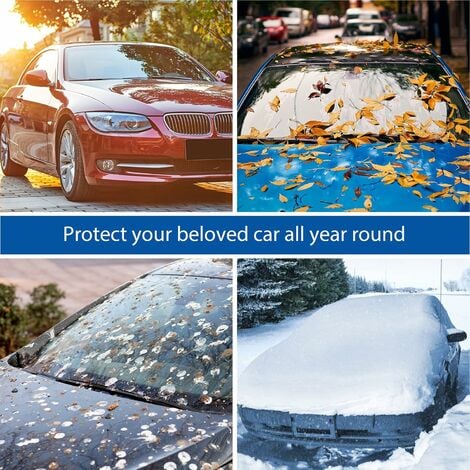 Acheter Couverture de neige pour pare-brise de voiture, résistante au  soleil, Anti-gel, Protection contre le gel, pliable, universelle, pour SUV,  hiver, pare-brise avant, protection contre la glace