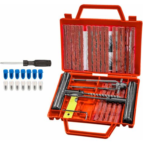 Kit de réparation de crevaison, 30 pièces, Kit d'outils de