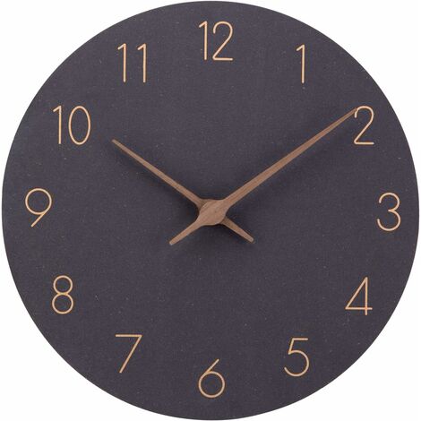 Horloge Murale Moderne - Horloge Météo avec Mouvement Silencieux - Horloge  de Bureau