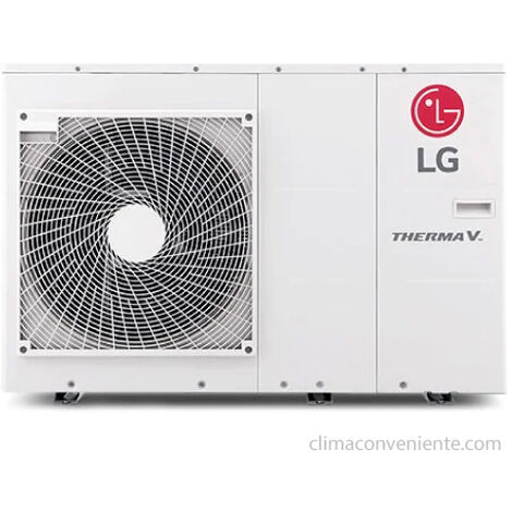 LG Wärmepumpe Mini Chiller Inverter LG Monoblock Therma V 7 kW Einphasig Gas R32 HM071MR.U44