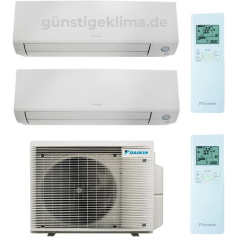 Daikin Perfera All Season Dual Split Klimaanlage A+++/A++ 12000 + 12000 BTU Inverter Wi-Fi (2MXM50A + FTXM35A + FTXM35A)
