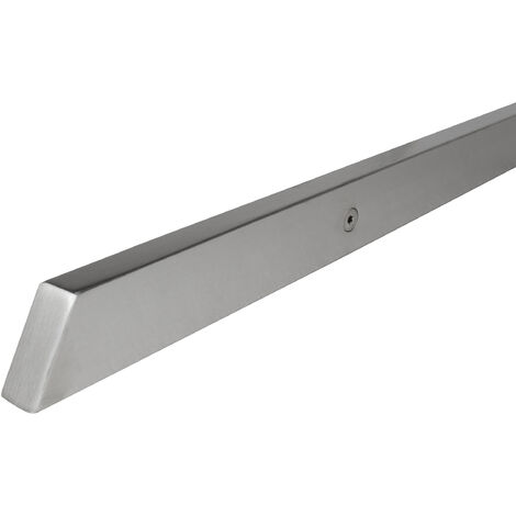 INOXLM Corrimano rettangolare 40x20 mm in acciaio inox AISI 304 con finitura"satinata"  Corrimano acciaio inox made in Italy  Corrimano fai da te  Corrimano ideale per uso interno ed esterno (330 cm)