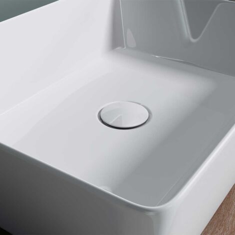 Durovin Bathrooms Countertop Sink Vessel - Rectangular Thin Rim 485 x 375 x 135mm