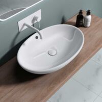 Durovin Bathrooms Bathroom Basin - Countertop Sink With Overflow 630 x 420 x 155mm
