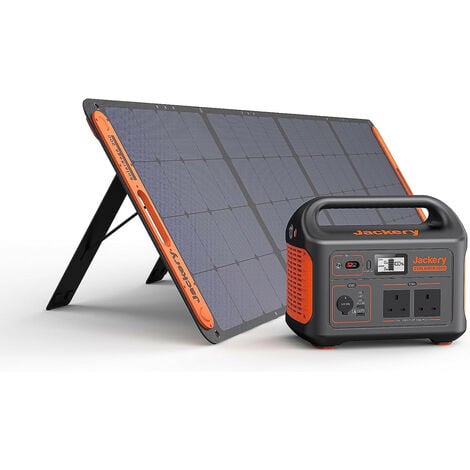 Centrale électrique de secours domestique avec panneau solaire portable de  200 W | 2330Wh