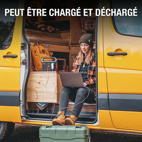 [PRODUIT RECONDITIONNE] Jackery générateur électrique Portable d'énergie Explorer 240, Batterie d'Appoint au Lithium de 240Wh, Onduleur à Onde Sinusoïdale Pure avec Sortie CA 230V/200W, Convient aux A