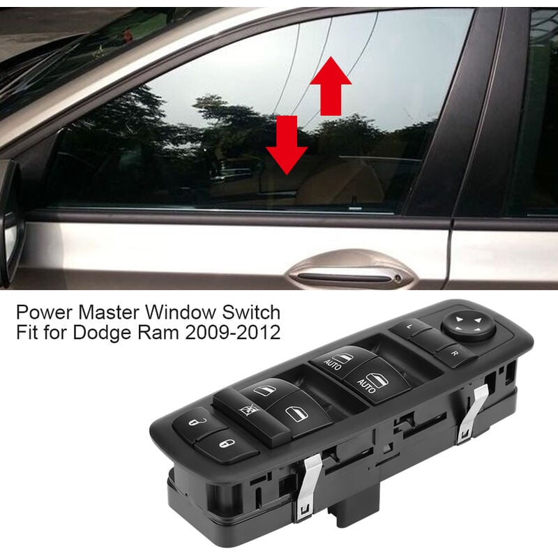 Fensterheberschalter vorne links auf der Fahrerseite für Dodge Ram  2009–2012 4602863AD 4602863AB