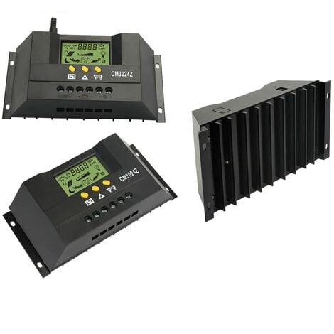 Solar-Laderegler MPPT, 12V, 15A, LCD-Display