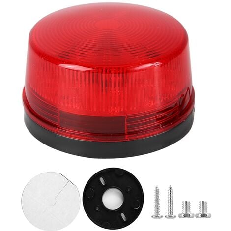 6 LED-Notfall-Blitzlichter, rot, blau, Stroboskop-Warnung