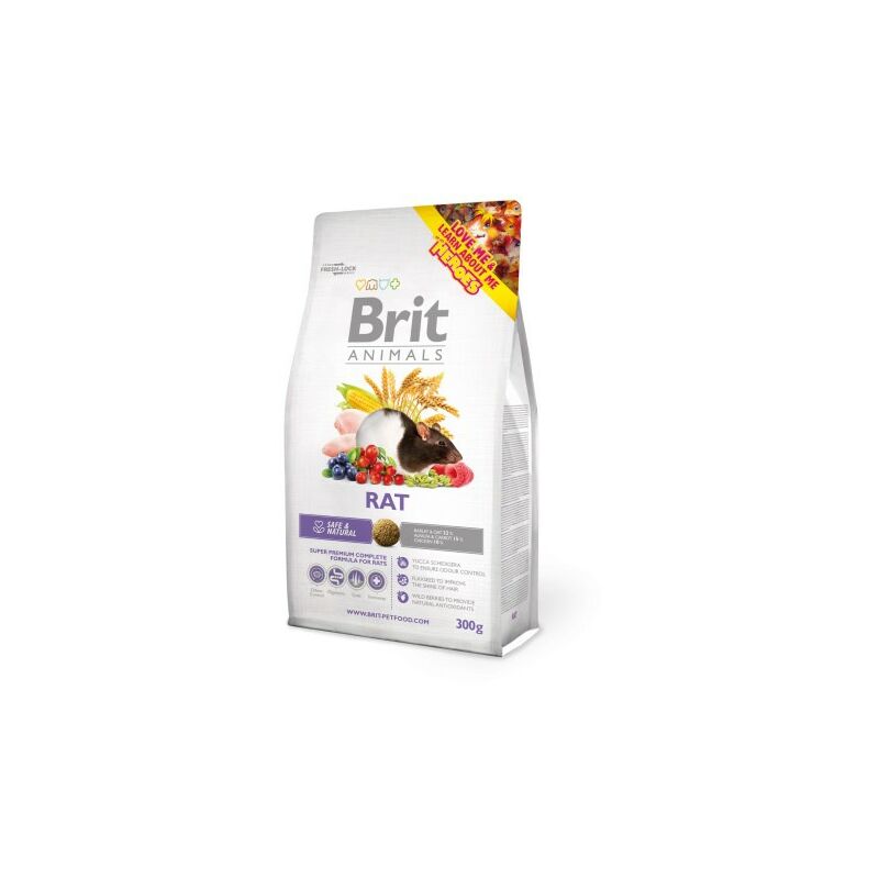 BRIT Animals Chinchila Complete - nourriture sèche pour chinchillas - 1,5 kg