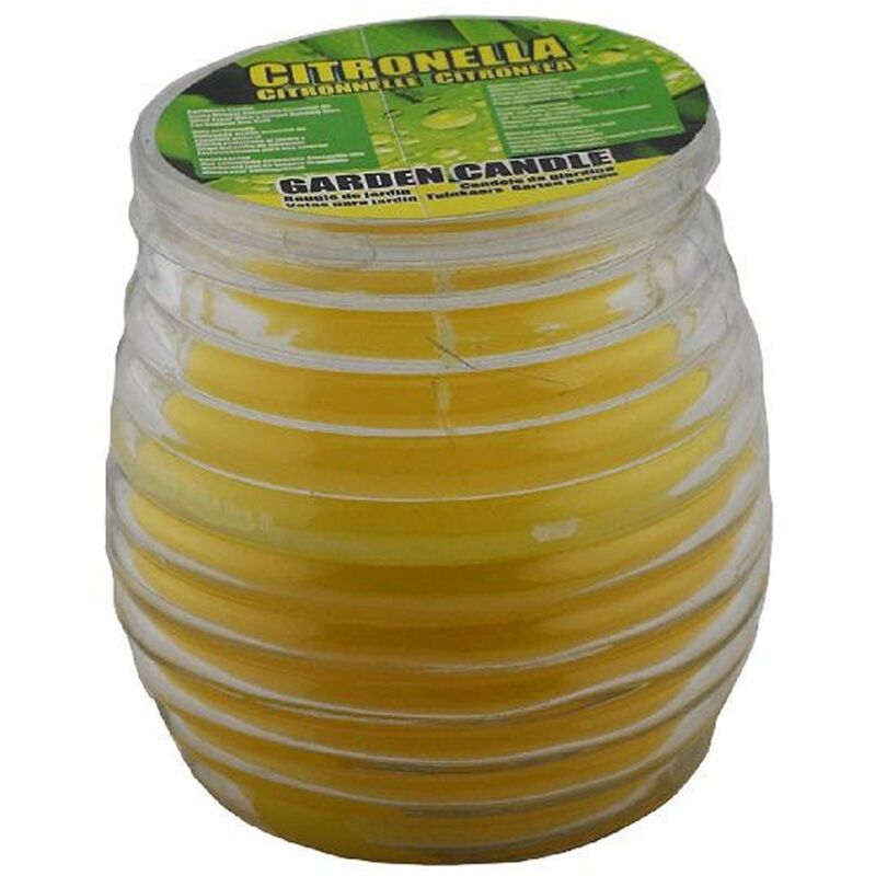 Bougie à la citronnelle dans un pot en verre 8,5 cm — free download