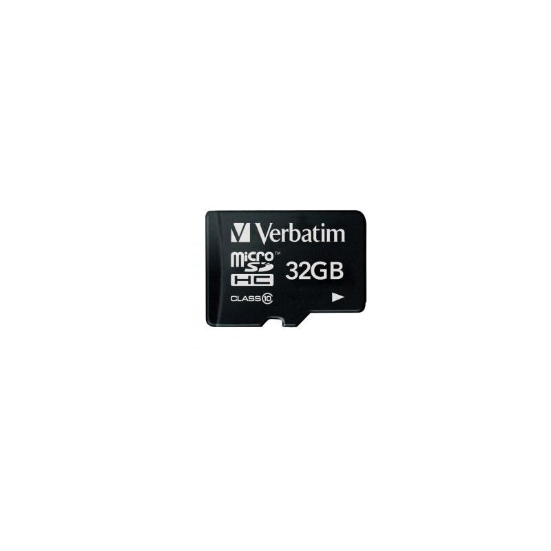 Carte MicroSDHC Verbatim Vb-tfhc10-32g 32 Go Classe 10