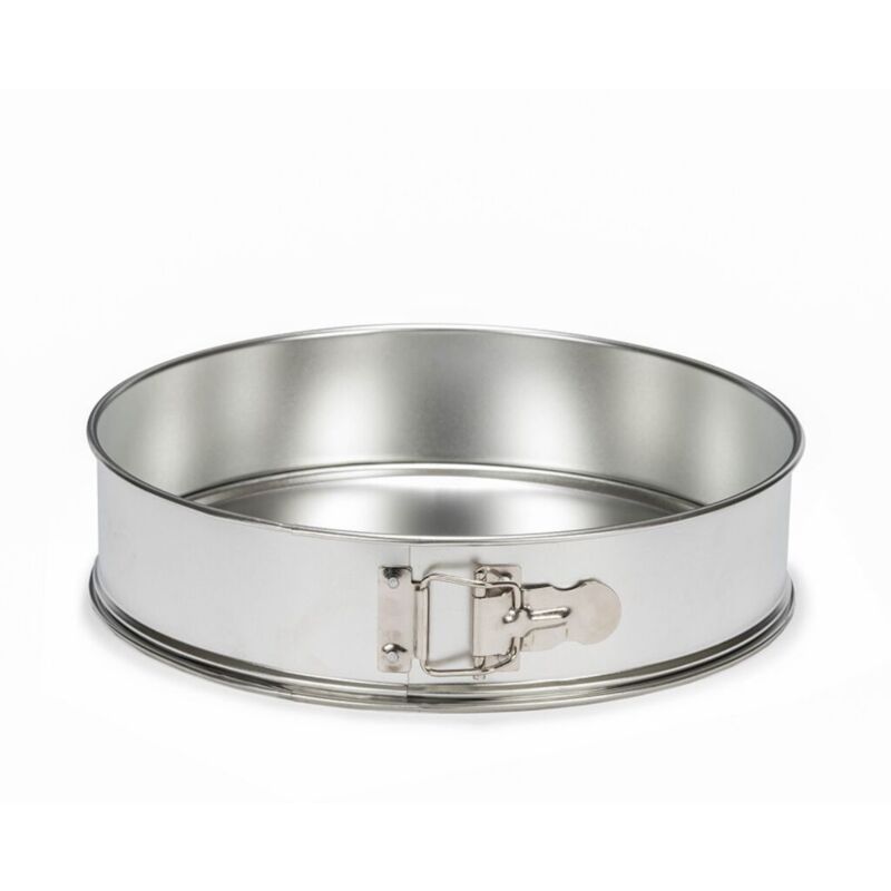 Moule à Charnière Professionnel En Aluminium 24 Cm - Sans Revêtement Antiadhésif - Pour Gâteaux Délicats Et Tartes