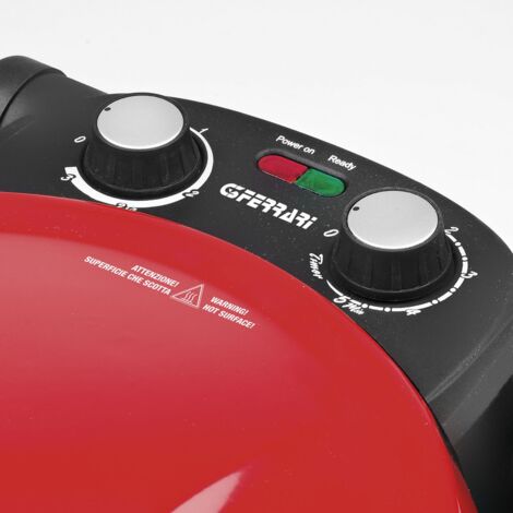 G3 Ferrari Pizzeria Snack Napoletana machine à pizza/four 1 pizza(s) 1200 W Noir, Rouge