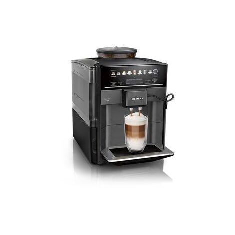 Siemens – Cafetière à dosettes entièrement automatique EQ.6 plus s100 – Réservoir 1,7 L – Broyeur intégré pour café frais – Puissance 1500 W (1/5)
