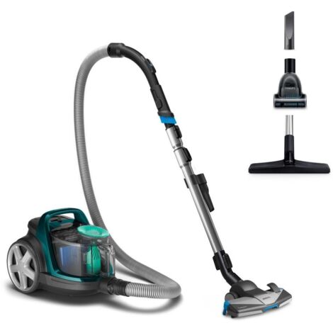 Philips – Aspirateur sans sac 900W – Puissance sonore 71dB – Capacité 1,5L – Technologie cyclonique pour nettoyage efficace - SAC 76 DB (1/10)