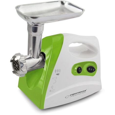 Hachoir Esperanza EKM012G 600 W Blanc/Vert (1/4)