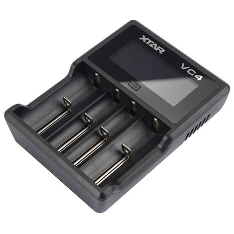 Chargeur de batterie Li-ion &amp Ni-mh 1a Types A, Aa, Aaa, Aaa, Aaaa Xtar-vc4 (1/5)