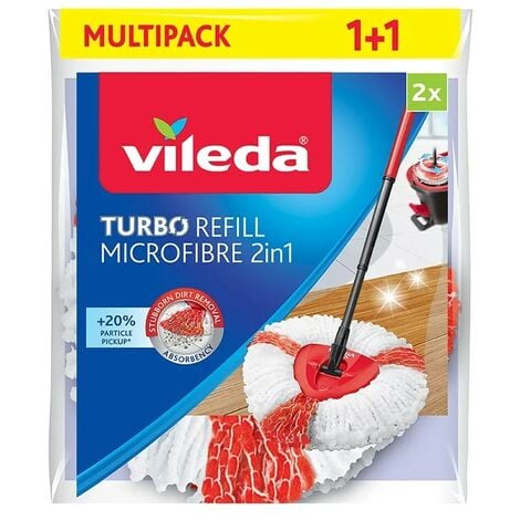 Recharge Spin Mop Vileda Turbo 2in1 2 pièce(s)
