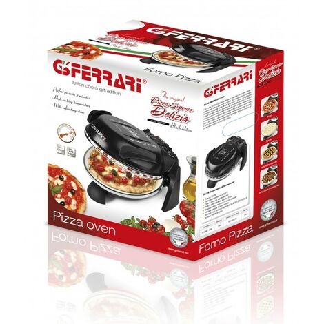 G3 Ferrari Delizia machine à pizza/four 1 pizza(s) 1200 W Noir