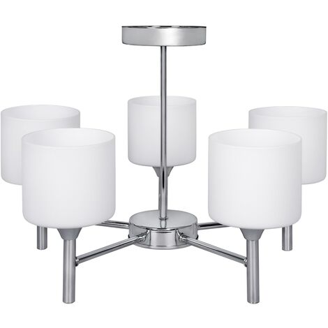 Activejet AJE-MIRA lampadaire 5 lumières argenté élégant (1/5)