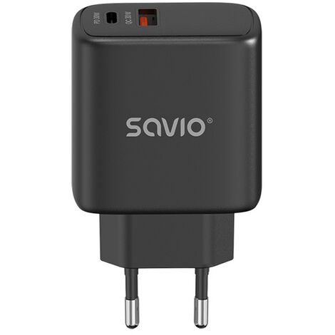 SAVIO LA-06/B USB Quick Charge Power Delivery 3.0 30W Chargeur interne (1/5)