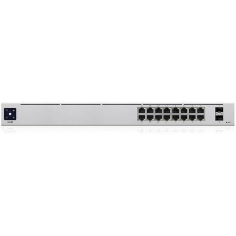 Ubiquiti UniFi 16 ports PoE géré L2/L3 Gigabit Ethernet (10/100/1000) Alimentation par Ethernet (PoE) 1U Argent (1/5)