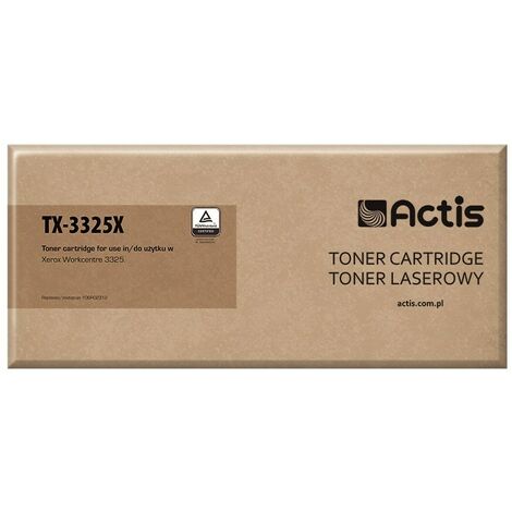 Toner Actis TX-3325X (remplacement pour Xerox 106R02312  Standard  11 000 pages  noir)