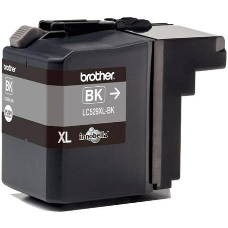 Cartouche d'encre Brother LC529XL-BK Original Extra (Super) Haute Capacité Noire (1/2)