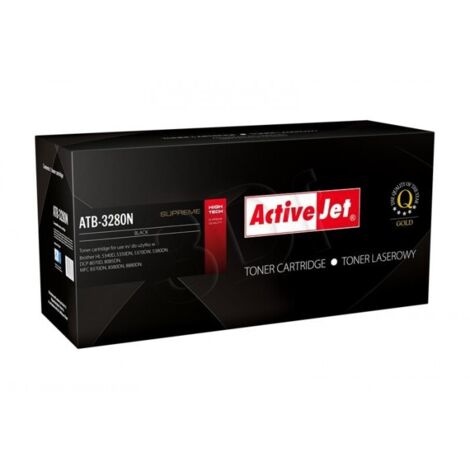 Cartouche toner Activejet ATB-3280N (remplacement pour Brother TN-3280 Supreme 8000 pages noir) (1/2)
