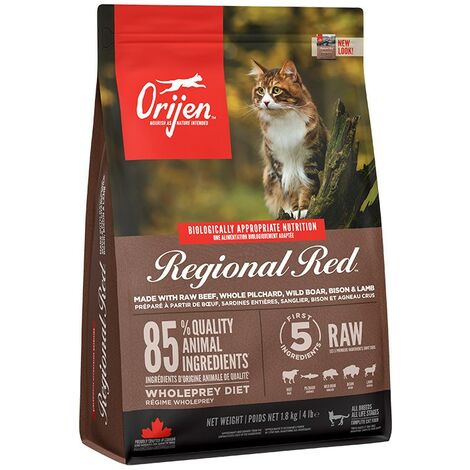 Orijen Regional Red croquettes rouge 1.8 kg chat