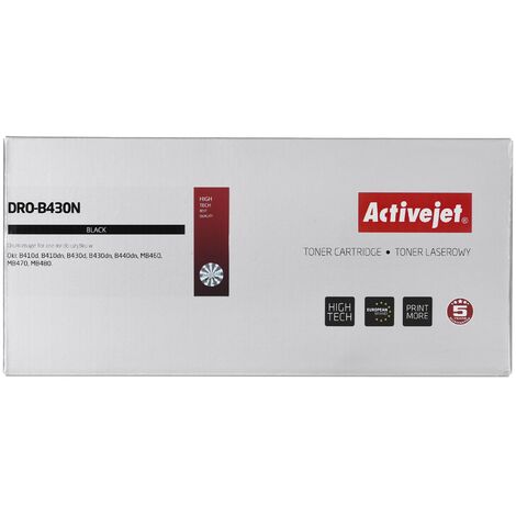 Tambour Activejet DRO-B430N (remplacement OKI 43979002  Supreme  25 000 pages  noir) (1/2)