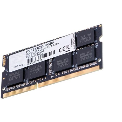 Ram Carte mémoire soDim 8 Go DDR3 1333 MHz