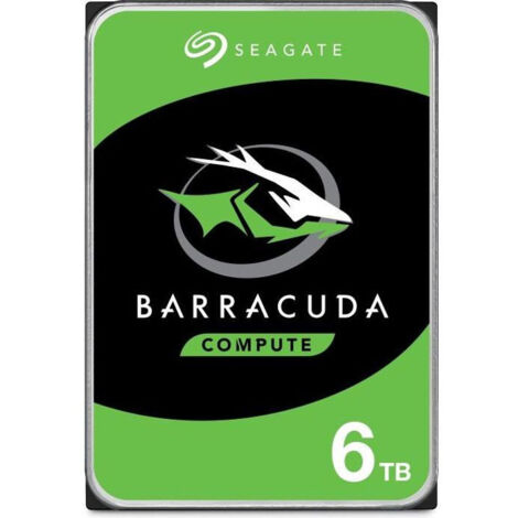 Disque dur externe Seagate Barracuda 6 To 3,5" 6000 Go Serial ATA III (1/4)