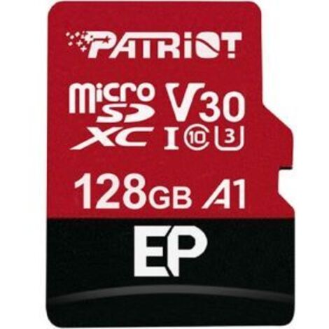 Carte mémoire Patriot Memory PEF128GEP31MCX 128 Go MicroSDXC Classe 10 (1/5)