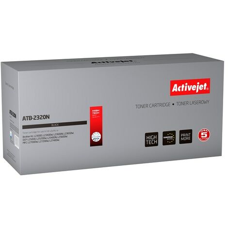 Toner Activejet ATB-2320N (remplacement pour Brother TN-2320 Supreme 2600 pages noir) (1/2)