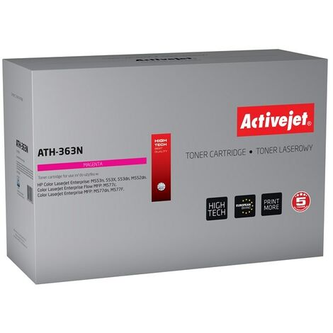 Toner Activejet ATH-363N (remplacement pour HP 508A CF363A Supreme 5000 pages magenta)