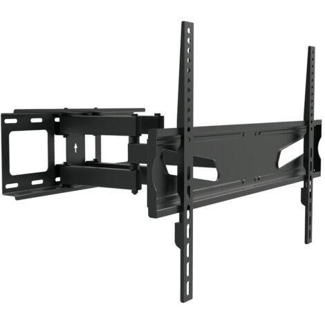 Maclean MC-723 B - Support mural pour écran 37-70", 600x400 VESA, pour max 40 kg, couleur noir (1/5)