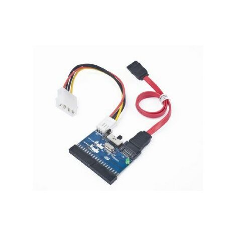 Carte/adaptateur d'interface convertisseur SATA/IDE bidirectionnel Gembird interne (1/5)