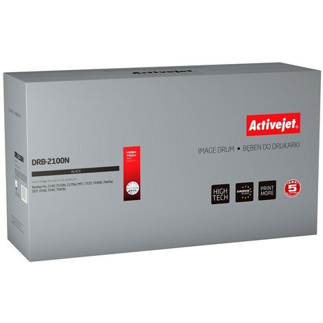 Tambour Activejet DRB-2100N (remplace le tambour Brother DR-2100  Supreme  12 000 pages  noir) (1/3)