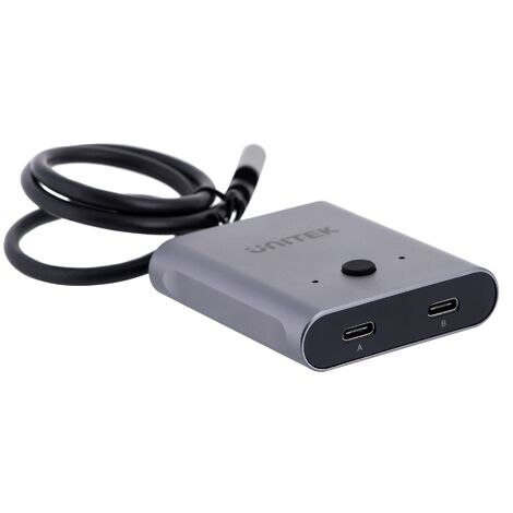 Commutateur USB 2.0 2-en-1 – Partage D'imprimante Ou Clavier Entre 2 Ordinateurs