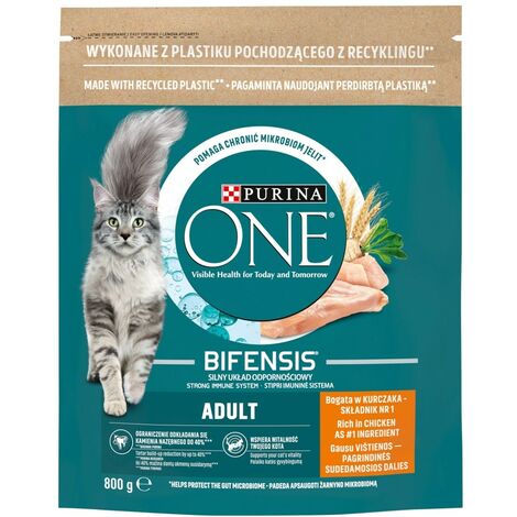 PURINA One Bifensis Adult - nourriture sèche pour chat - 800 g (1/5)