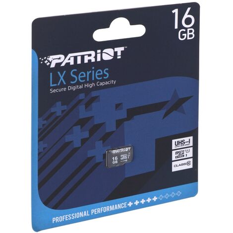 Patriot Memory PSF16GMDC10 carte mémoire 16 Go MicroSDHC UHS-I Classe 10