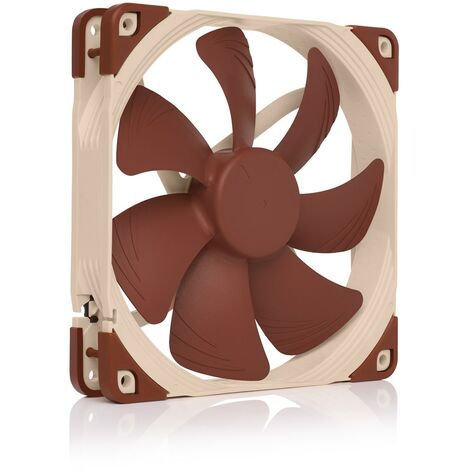 Ventilateur de boîtier PC Noctua NF-A14, 14 cm, beige et marron. (1/5)