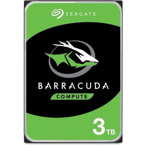 Disque dur interne Seagate Barracuda ST3000DM007 3,5" 3 To Serial ATA III (1/4)
