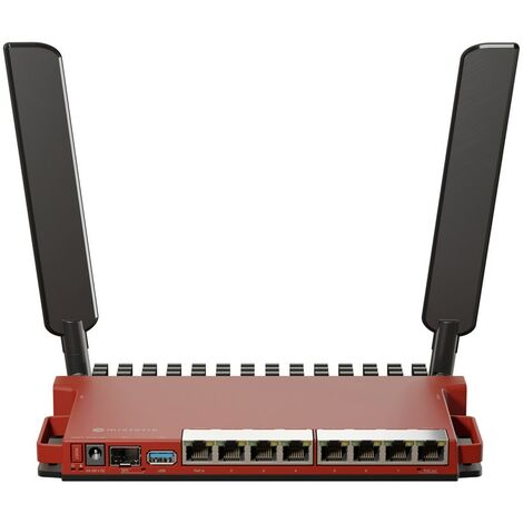 Routeur sans fil Mikrotik L009UiGS-2HaxD-IN Gigabit Ethernet mono-bande (2,4 GHz) rouge (1/4)