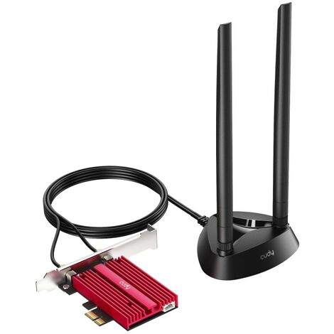 Carte réseau Cudy WE4000 WLAN interne / Bluetooth 2400 Mbit/s (1/4)