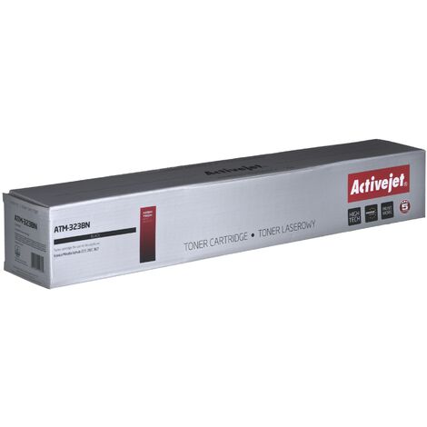Toner pour imprimante Konica Minolta Activejet ATM-323BN. Compatible avec Konica Minolta TN323  qualité supérieure  23 000 pages  noir. (1/2)