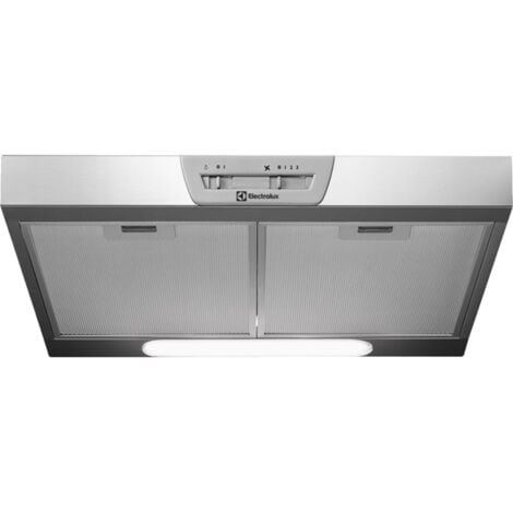 Electrolux LFU216X hotte 272 m3/h Mural Acier inoxydable