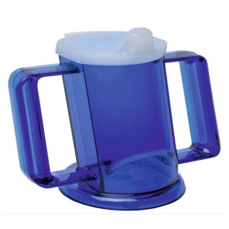 Mug bleu pour personne handicapée (1/3)